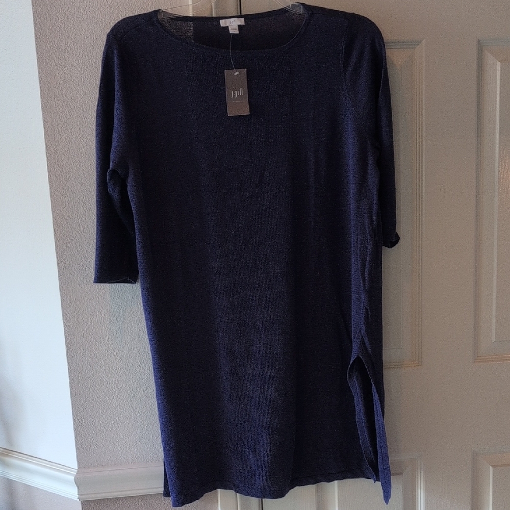 JJill XL Sweater Tunic - Nightberry
